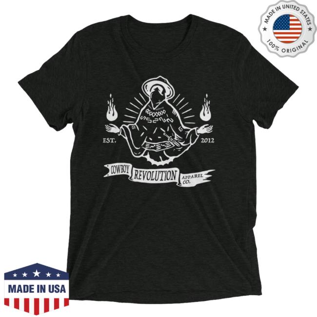 "Santo De Fuego" Cowboy Revolution Shirt New