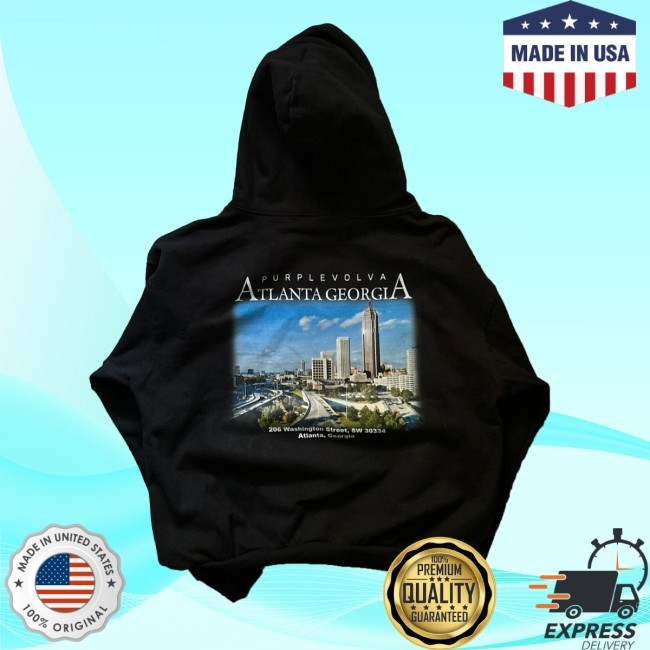 “Atlanta, Georgia” Pullover Hoodie By Cryingvault “Atlanta, Georgia” Pullover Hoodie By Cryingvault