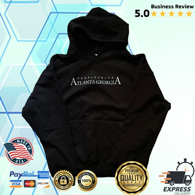 “Atlanta, Georgia” Pullover Hoodie By Cryingvault
